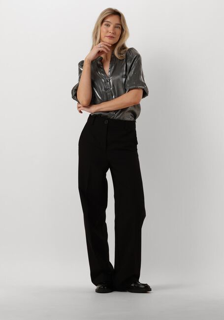 JANSEN AMSTERDAM SQ782 BLOUSE BO Blouses en gris - large