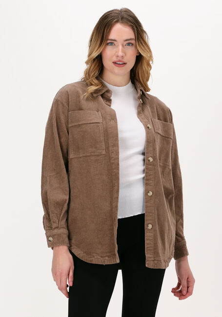 Camel MSCH COPENHAGEN Jack FELUCA LS SHIRT - large