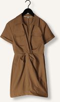 Camel SECOND FEMALE Mini jurk CHEERA DRESS Camel SECOND FEMALE Mini jurk CHEERA DRESS - medium