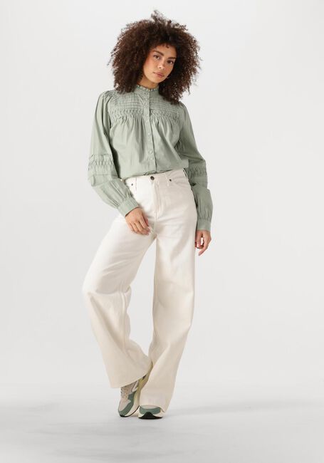 Y.A.S. YASCREAMA LS SHIRT S. Blouses en vert - large