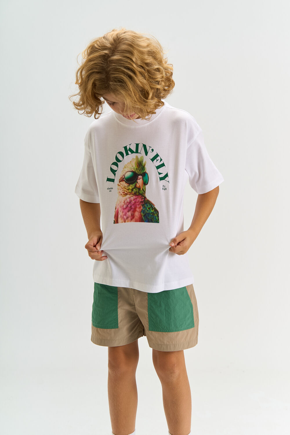 THE NEW T-shirt TNTAREK en blanc - large