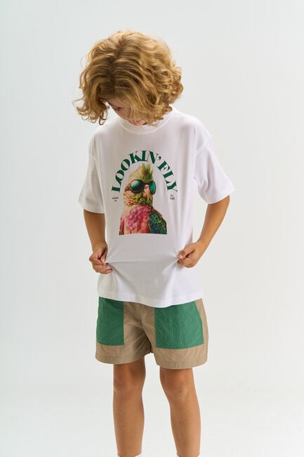 THE NEW T-shirt TNTAREK en blanc - large