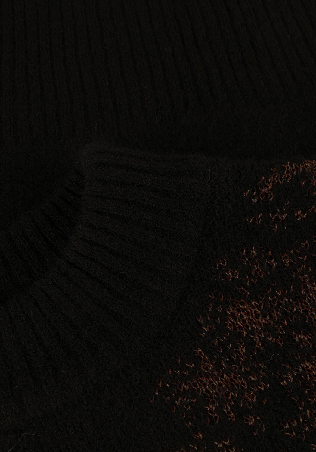 MINUS Pull LEIKA KNIT PULLOVER en noir - large