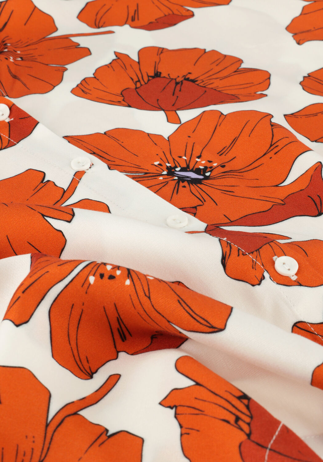 Oranje ANOTHER LABEL Top LIERRE SHIRT - large