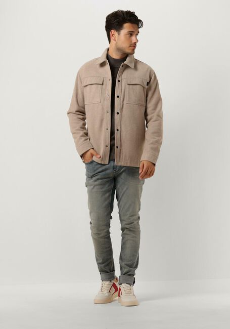 Bruine PUREWHITE Trui JAQUARD WASHED MOCKNECK - large