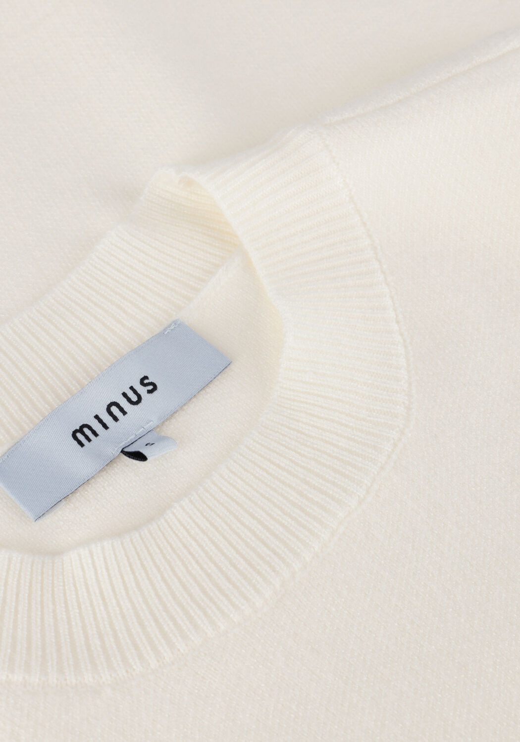 MINUS T-shirt LUPI KNIT T-SHIRT &Eacute;cru - large