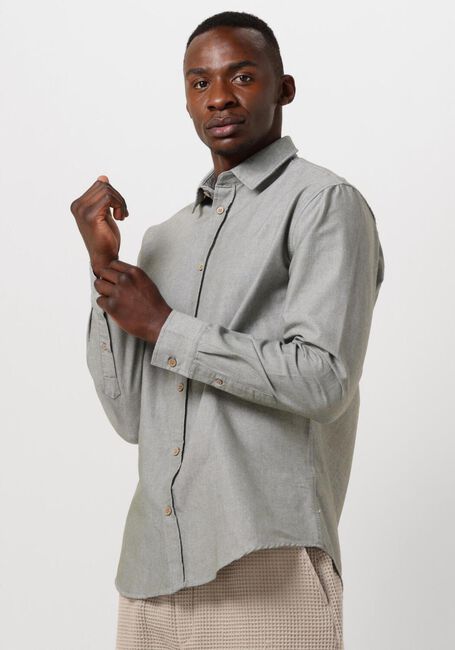 ANERKJENDT Chemise décontracté AKLOUIS L/S LINEN SHIRT Olive - large