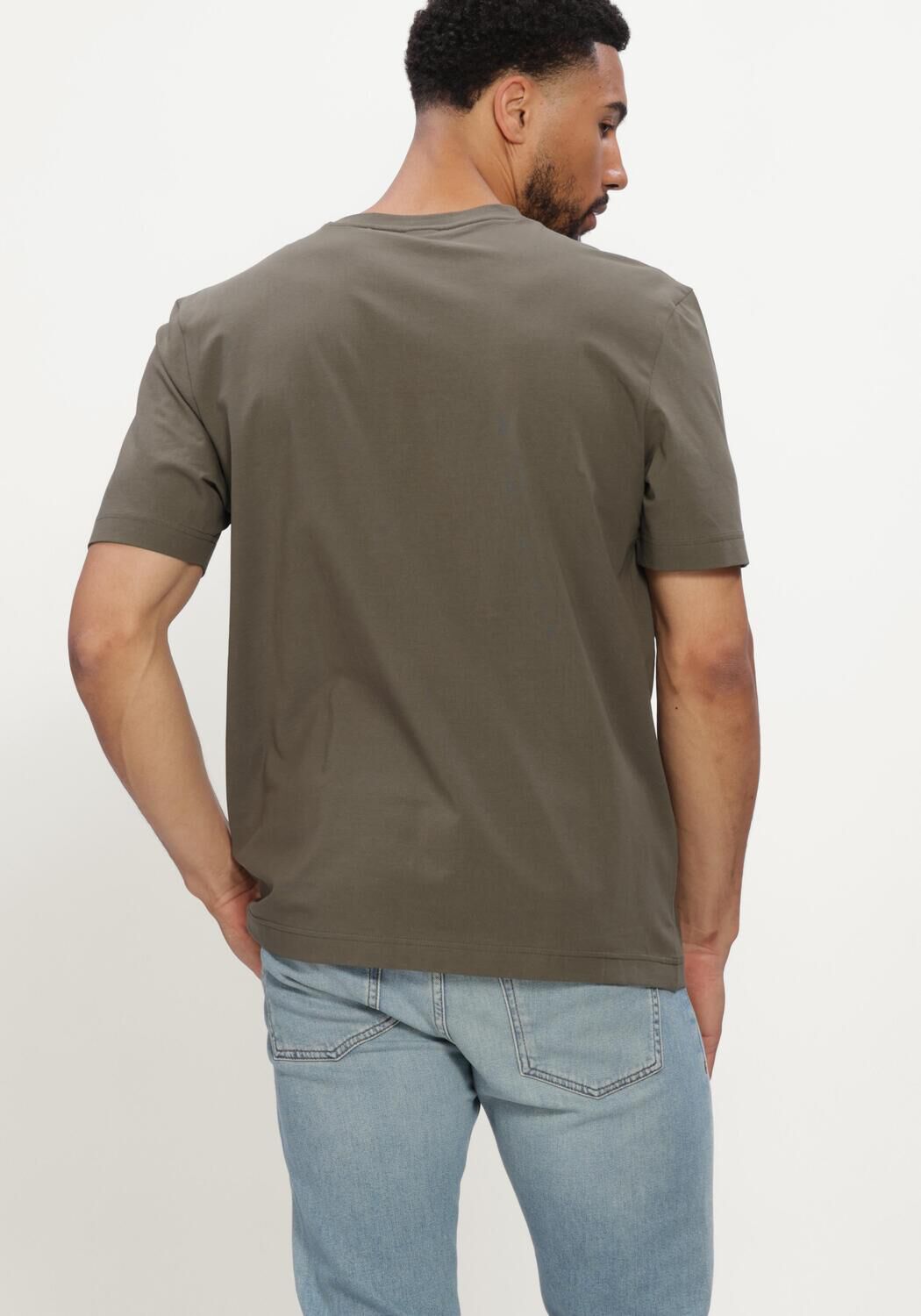 BOSS ORANGE T-shirt TCHUP 10242929 01 Kaki - large