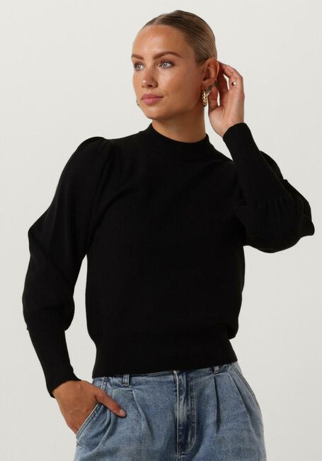 JANICE Pull TRUI GEBREID POF MOUW JAY en noir - large
