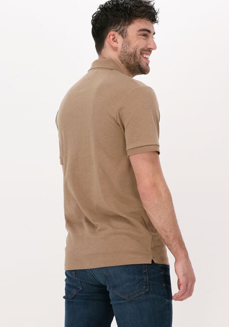Camel SELECTED HOMME Polo SLHPARIS SS POLO B NOOS - large