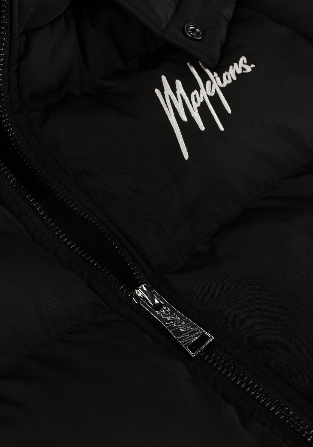 MALELIONS Veste matelass&eacute; MJ2-AW23-03 en noir - large