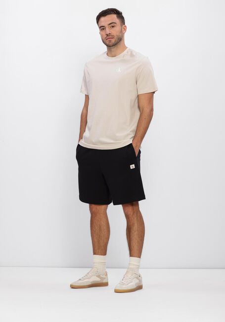 CALVIN KLEIN Pantalon courte EU 350TERRY BADGE SHORT en noir - large