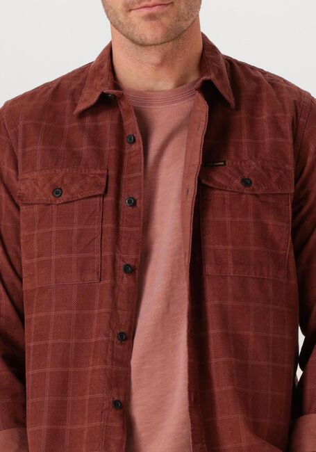 Bordeaux PME LEGEND Casual overhemd CORDUROY SHAVED SQUARE/CASUAL 2 - large