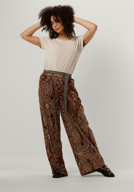 SUMMUM Pantalon large PANTS PRINT MIX en multicolore - large