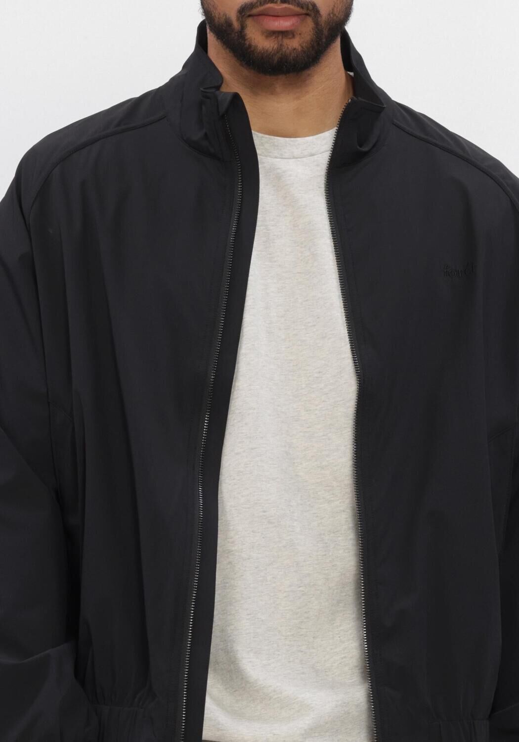 FOR&Eacute;T Jack STREAM TRACK JACKET en noir - large