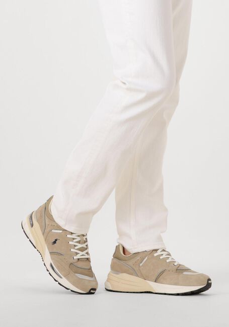 POLO RALPH LAUREN Baskets basses TRACKSTR 250 LOW TOP LACE en beige - large