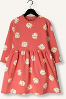 Koraal LÖTIEKIDS Mini jurk W24-54-44 Koraal LÖTIEKIDS Mini jurk W24-54-44 - medium