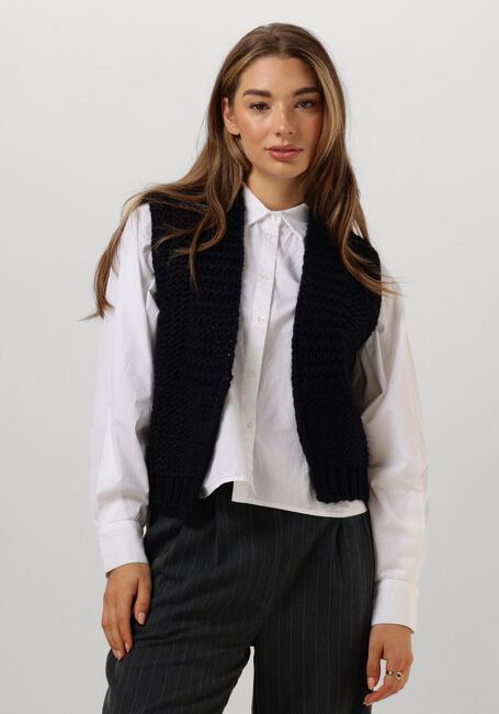 BY-BAR Gilet LEVI GILET Bleu foncé - large