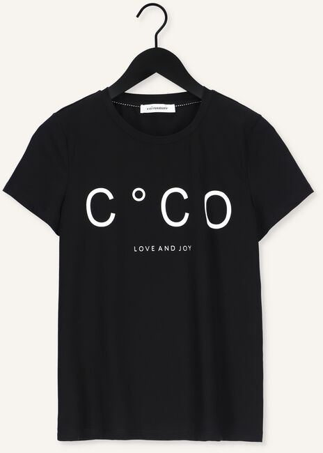 Zwarte CO'COUTURE T-shirt COCO SIGNATURE TEE Omoda