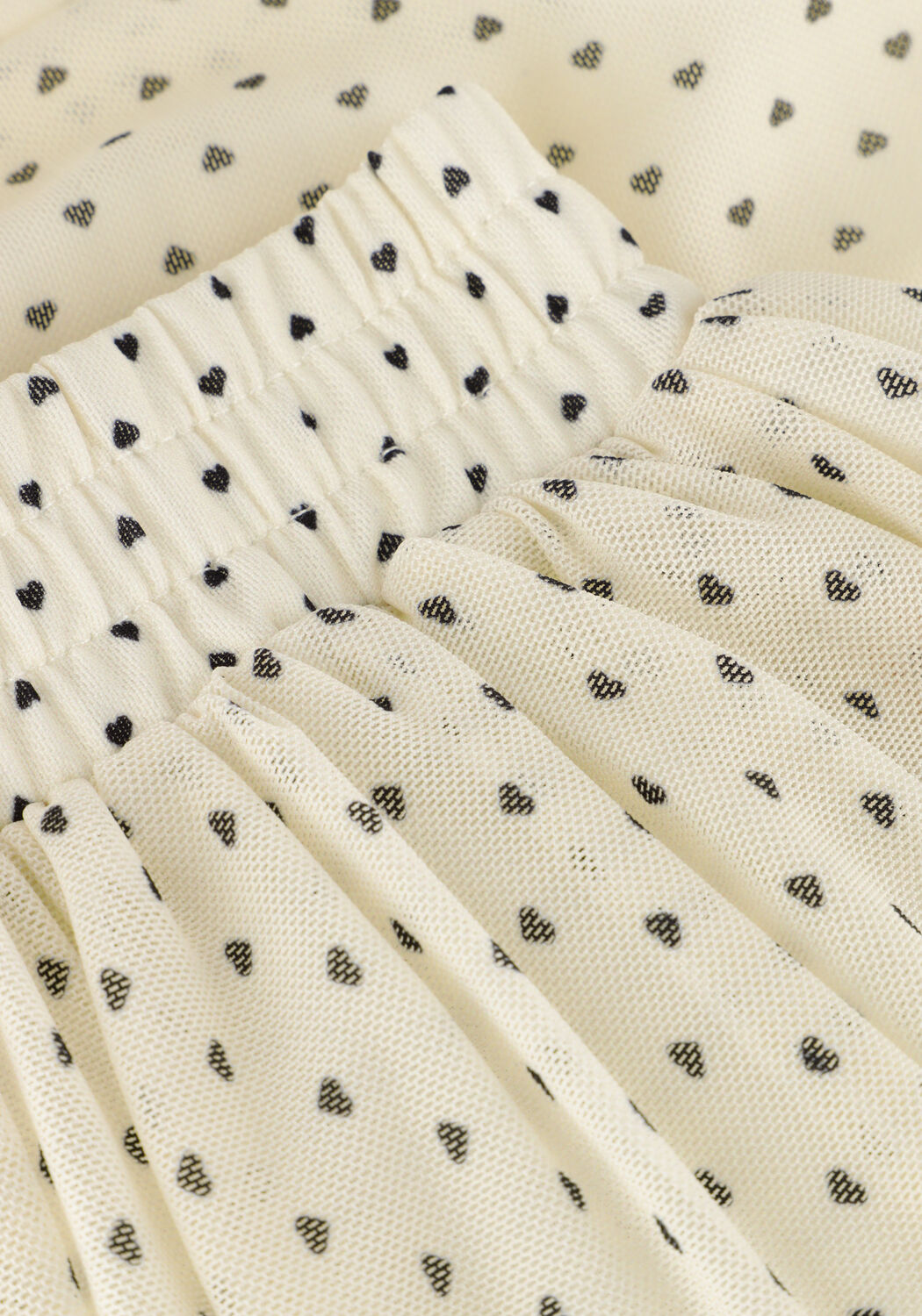 Ecru NONO Minirok NINU MESH SKIRT - large