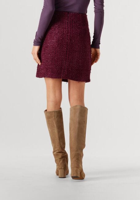 Paarse YDENCE Minirok SKIRT FEMKE - large