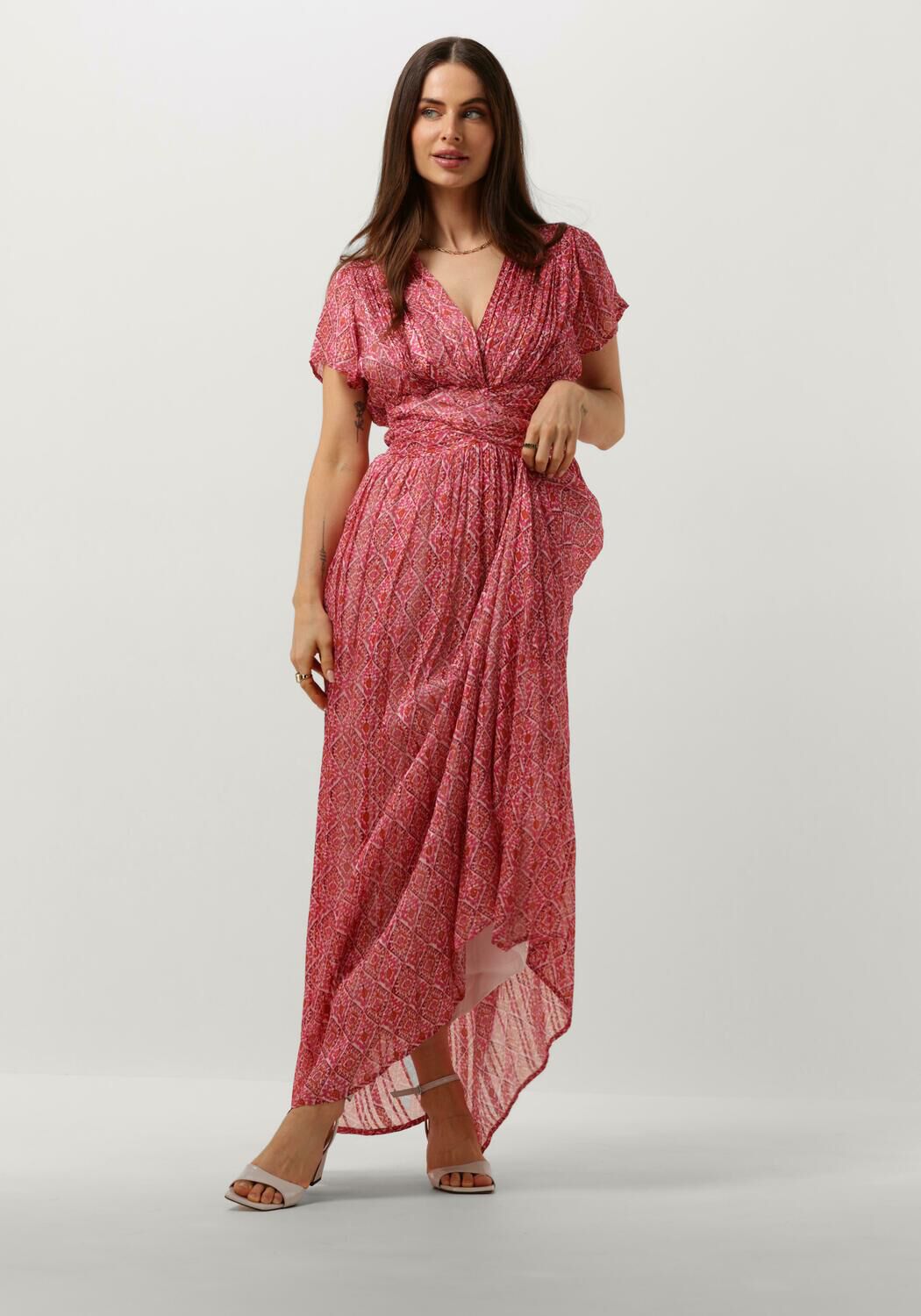 Roze maxi jurk 2025