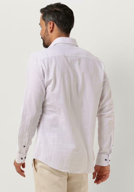 Witte PROFUOMO Klassiek overhemd SHIRT CUTAWAY SC COTTON LINNEN - large
