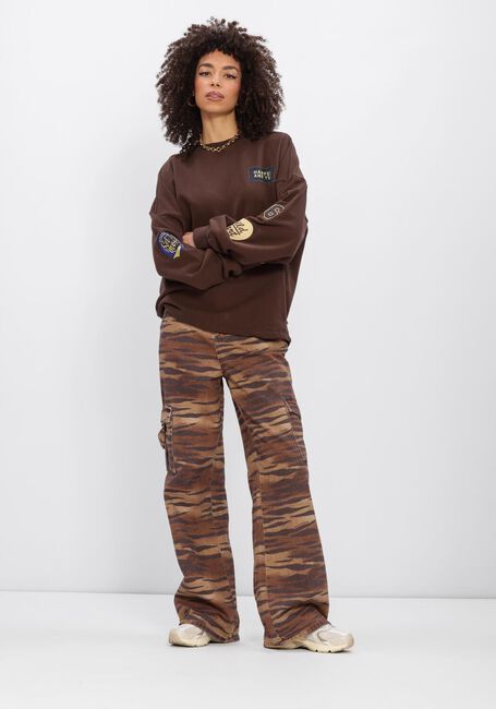 HARPER & YVE Pantalon large STELLA-PA en marron - large