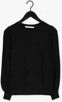 Zwarte SUMMUM Sweater PUFFY SLEEVE SWEATER BASIC KNIT
