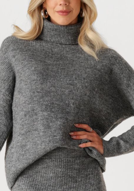 Grijze YDENCE Trui KNITTED SWEATER LIL - large