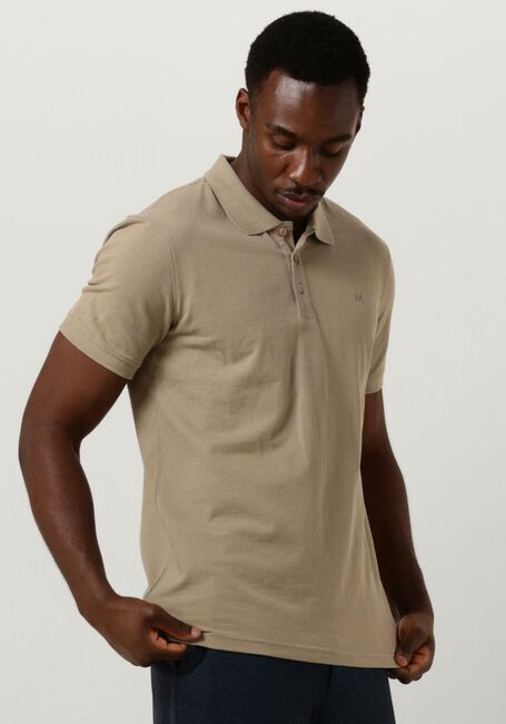 MATINIQUE Polo MAPOLEO MELANGE en taupe - large