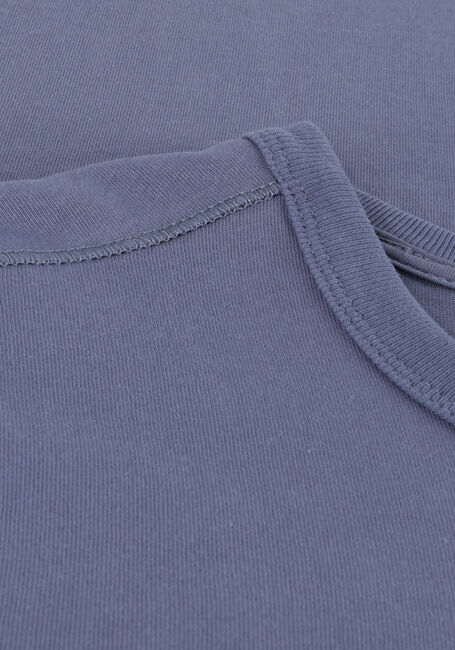 Blauwe CAST IRON T-shirt R-NECK REGULAR FIT HEAVY COTTON - large