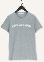 CALVIN KLEIN T-shirt INSTITUTIONAL L en gris CALVIN KLEIN T-shirt INSTITUTIONAL L en gris - medium