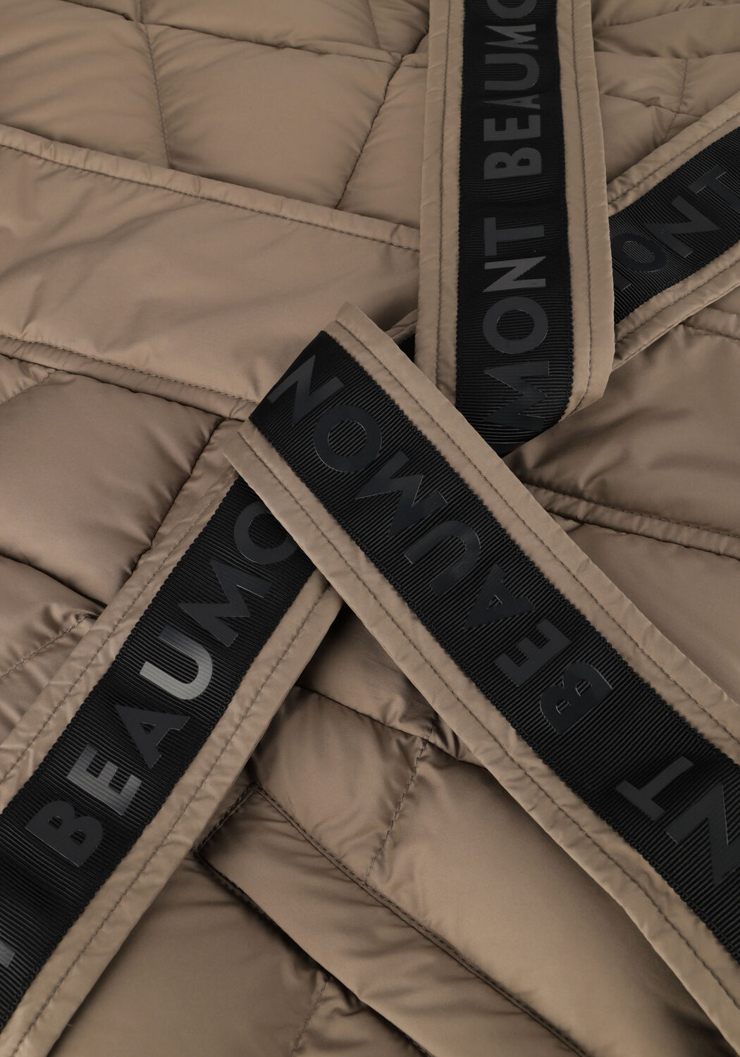 BEAUMONT Veste matelass&eacute; ZAHRA LONG en vert - large