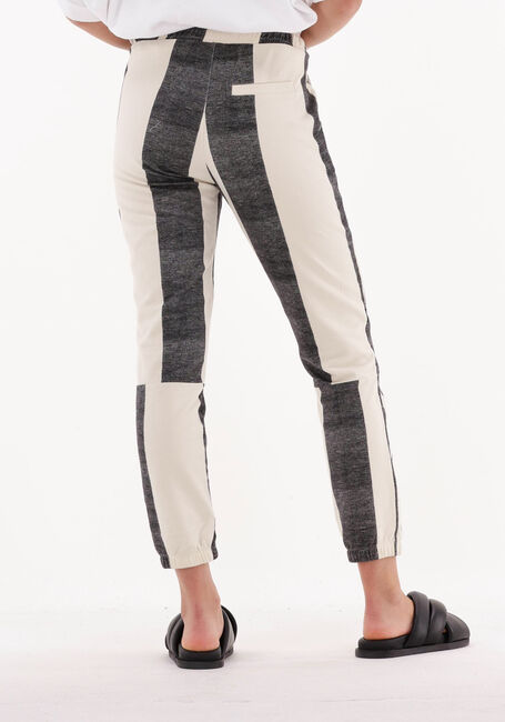 Ecru 10DAYS Joggingbroek CROPPED JOGGER BLOCK STRIPE - large