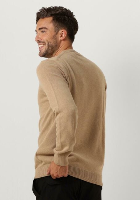 LYLE & SCOTT Pull CREW NECK LAMBSWOOL BLEND JUMPER en beige - large