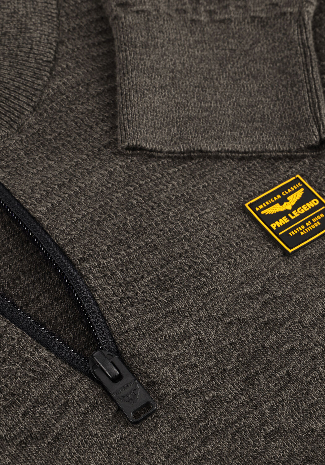 Zwarte PME LEGEND Trui COTTON MOULINE - large