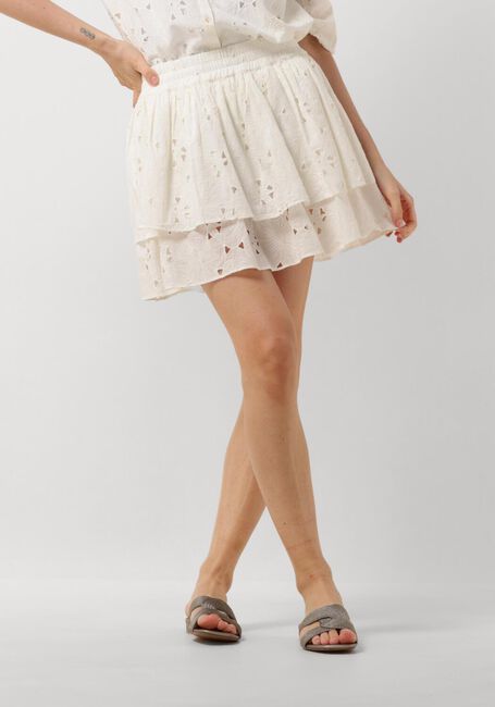 AMAYA AMSTERDAM Mini-jupe TEDDY en blanc - large