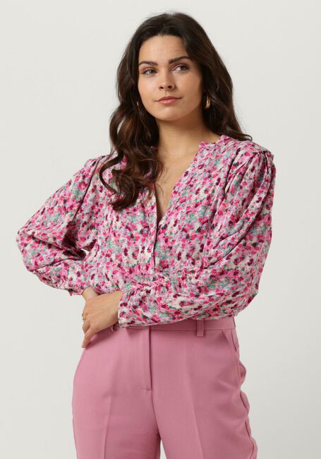 Roze CO'COUTURE  CALLI WING BLOUSE - large