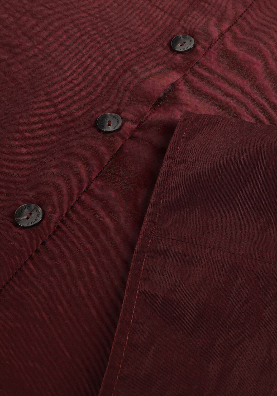 BEAUMONT SEM BLOUSE Blouses Bordeaux - large