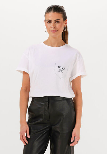 Witte LIU JO T-shirt ECS T-SHIRT MODA M/C - large