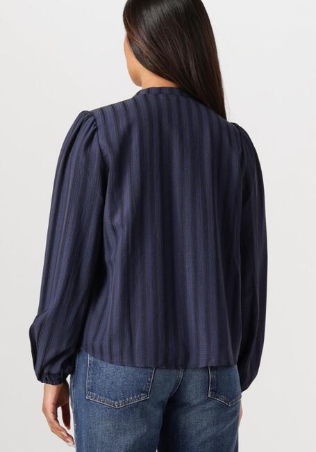 Donkerblauwe CO'COUTURE  LULU SMOCK V-SHIRT - large