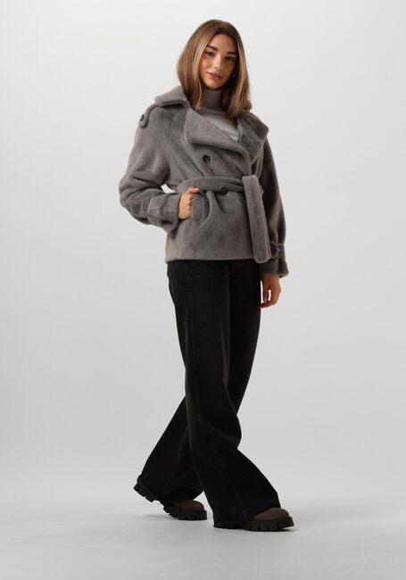 IBANA Manteau en fausse fourrure CRISTEL en gris - large