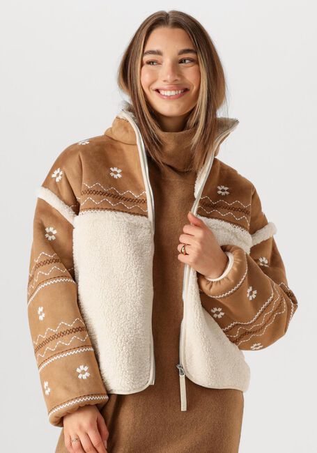 UGG MARLENE JACKET ATHERSON Vestes en camel - large