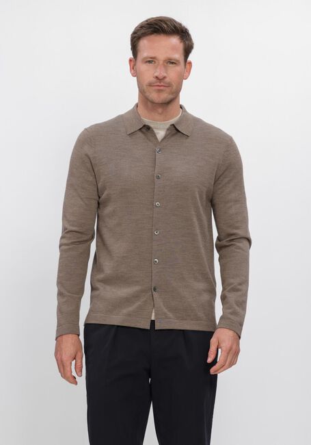 Bruine PROFUOMO Trui PPXJ30031 - large