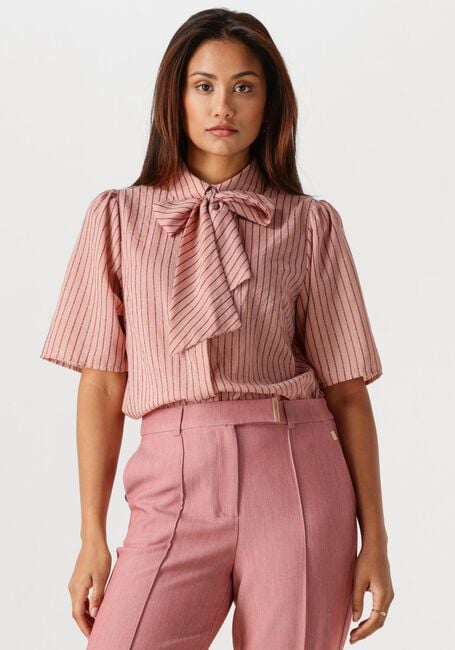 AAIKO VERONNE STRIPE TIE PES 351 Blouses en rose - large