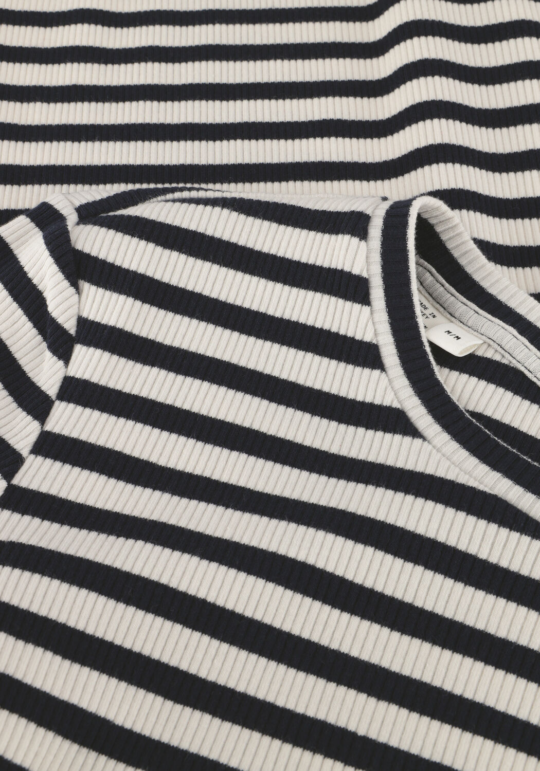 Zwarte SELECTED WOMEN Tops & T-shirts SLFANNA LS CREW NECK TEE STR - large