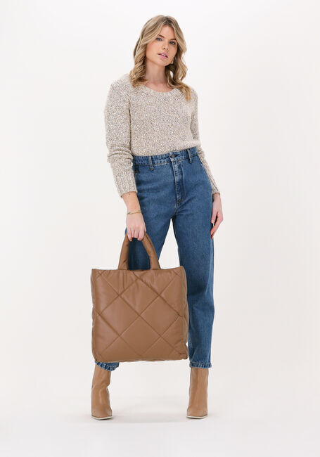 VANILIA Mom jeans TAPERED JEAR en bleu - large