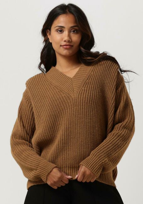 Bruine AMAYA AMSTERDAM Trui JORDAN KNITWEAR - large