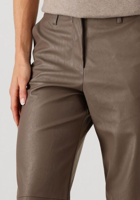 KNIT-TED Pantalon large NAOMI PANT en taupe - large
